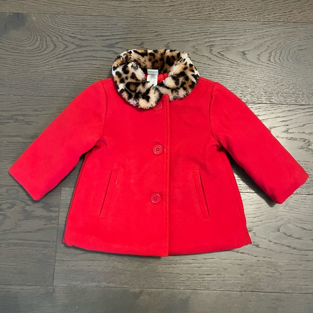 Little me premium brand baby coat 12M NWT Ret $122